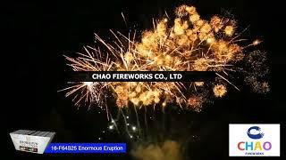 【fireworks live】 16 F64S25 64 shots fan shape battery F3 CHAO fireworks